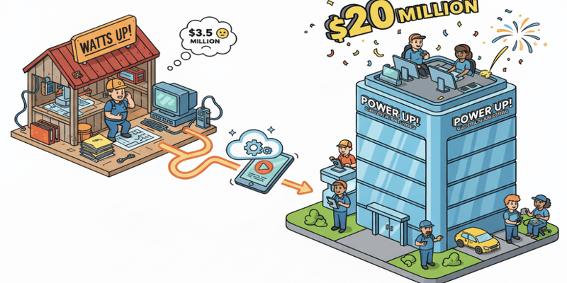 From -3.5M to -20M- One Contractors Software Transformation