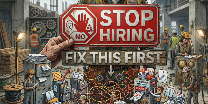 Stop Hiring. Fix This First.